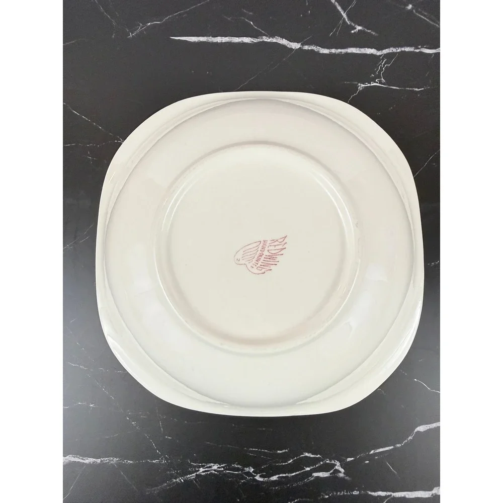 VTG Red Wing Pottery Iris Pattern 8 1/2